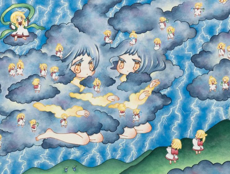 "Iridescent Clouds 1" by Ryoko Kaneta